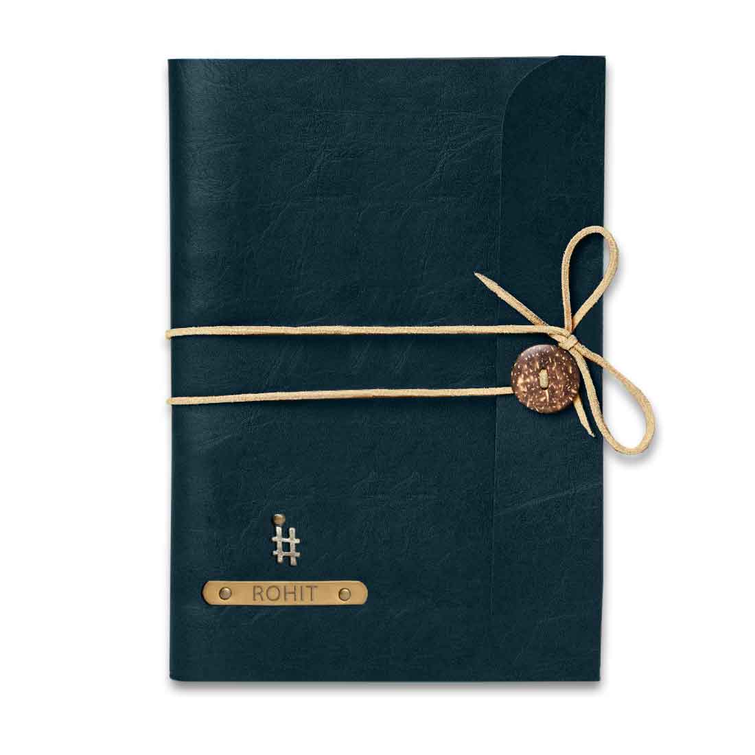 Personalized Diary with Pen and Charms - Premium PU Leather Diaries and Pen - Image 14