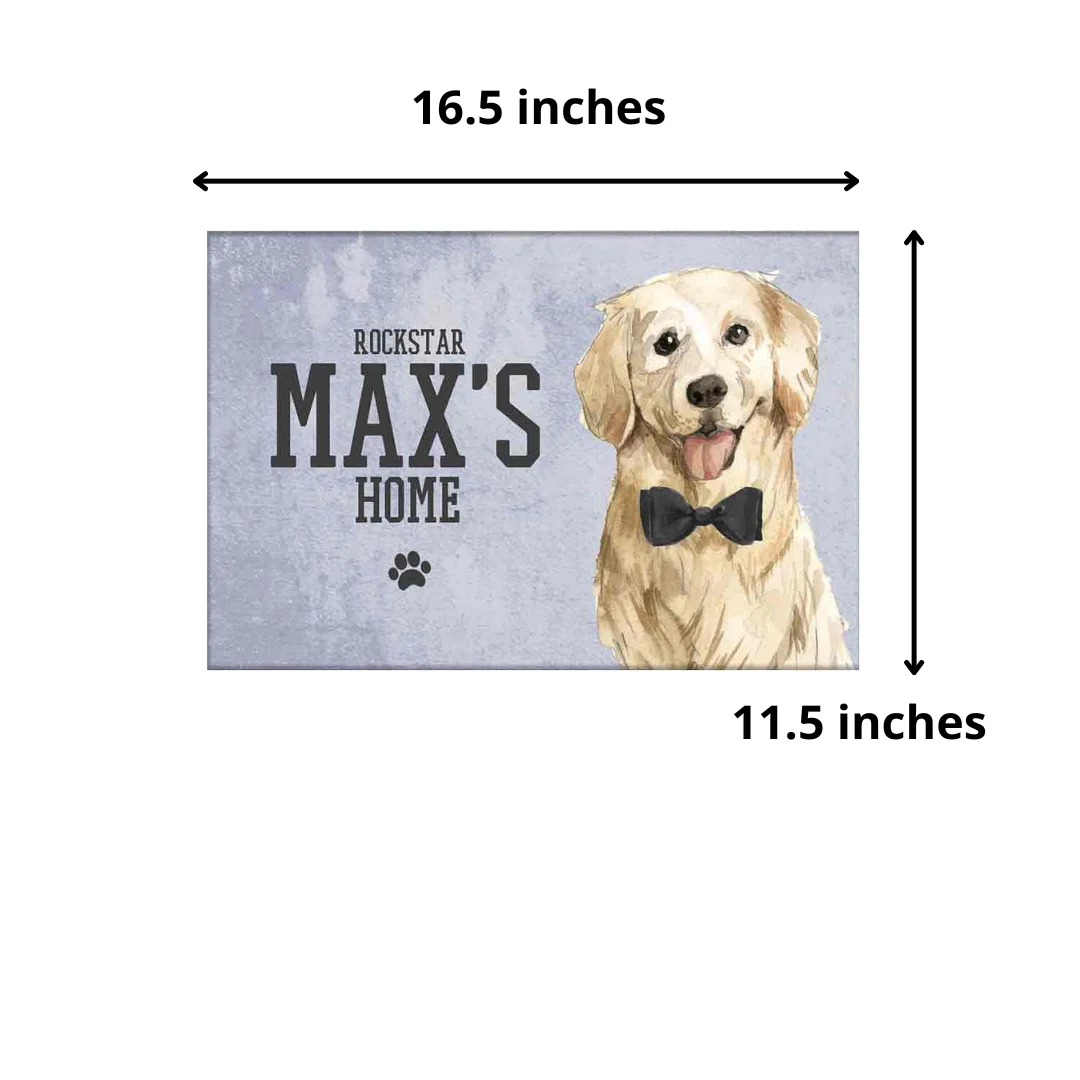 New Customized Nameplate for Pets -Loving Cute Golden Retriever - Image 6
