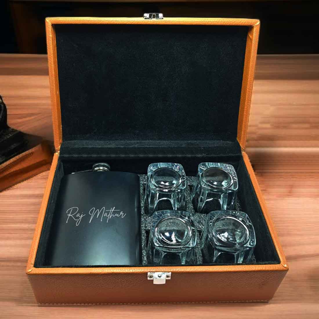 Personalized Engraved Stainless Steel Hip Flask for Gift Ideas - Add Name - Image 13