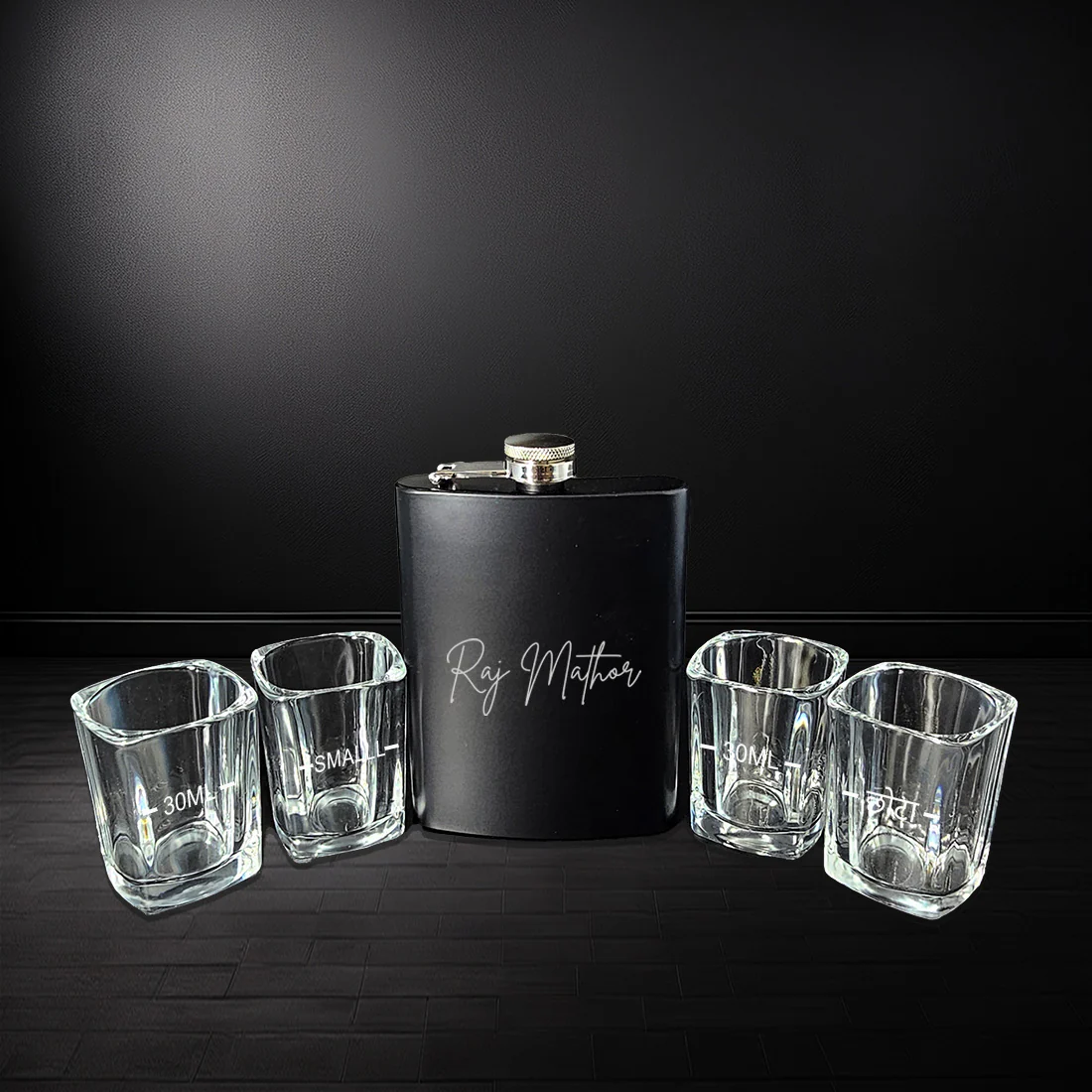 Personalized Engraved Stainless Steel Hip Flask for Gift Ideas - Add Name - Image 14