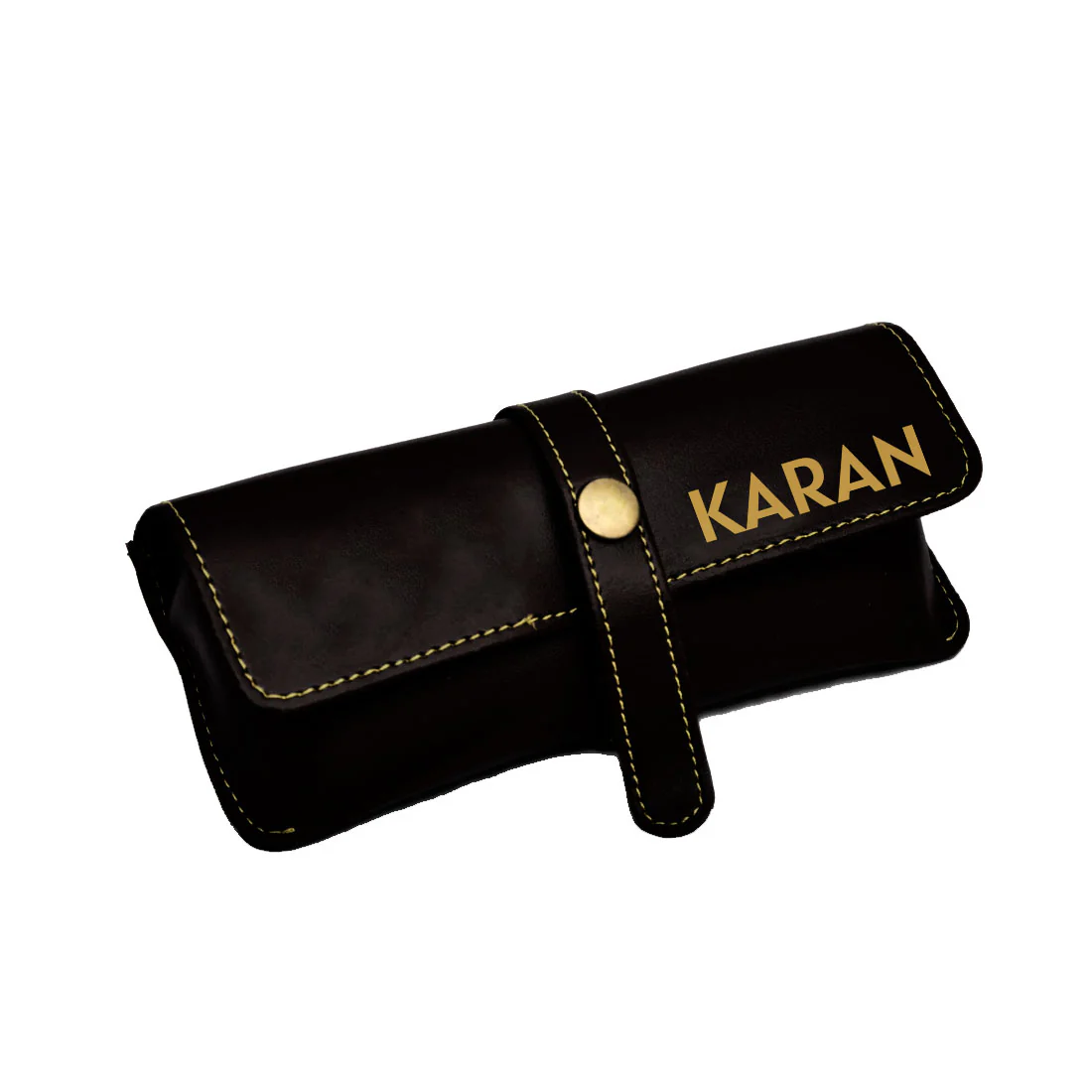 Custom Eyeglass Case EyeWear Sunglass Specs Holder - Premium Vegan Leather - Image 8