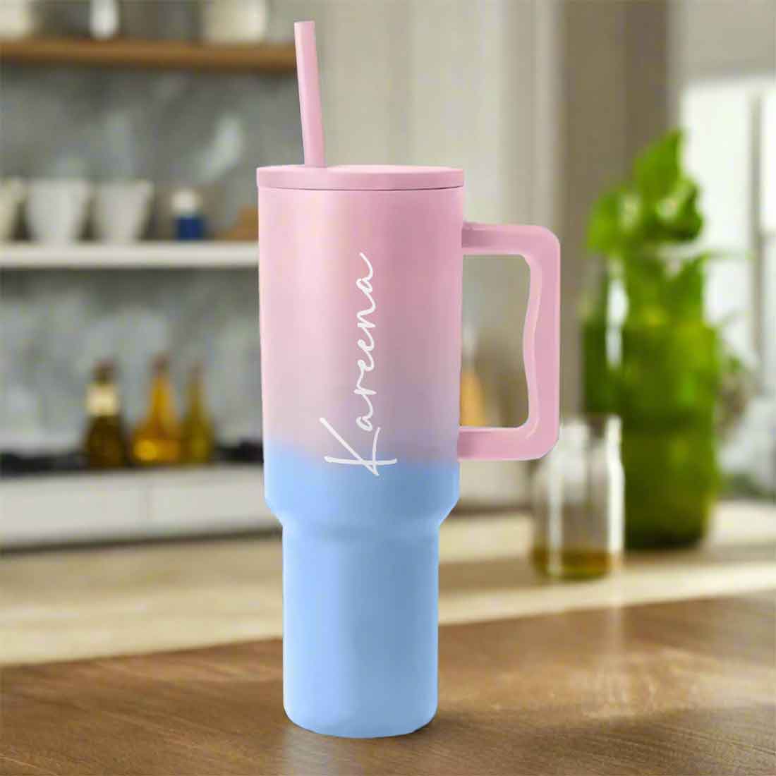 Personalized Gift Box for Women – Custom Name Vacuum Insulated Tumbler with Handle & Personalized Jewellery Box | Premium Birthday, Anniversary & Women’s Gift Set - Image 4
