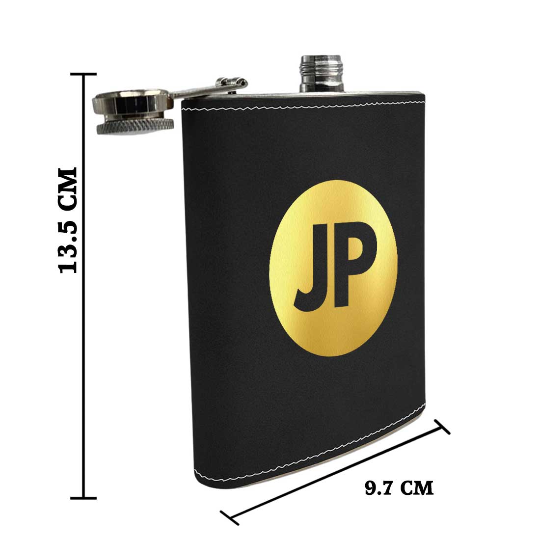 PU Leather Hip Flask With Name Personalized Gifts For Men - Image 21