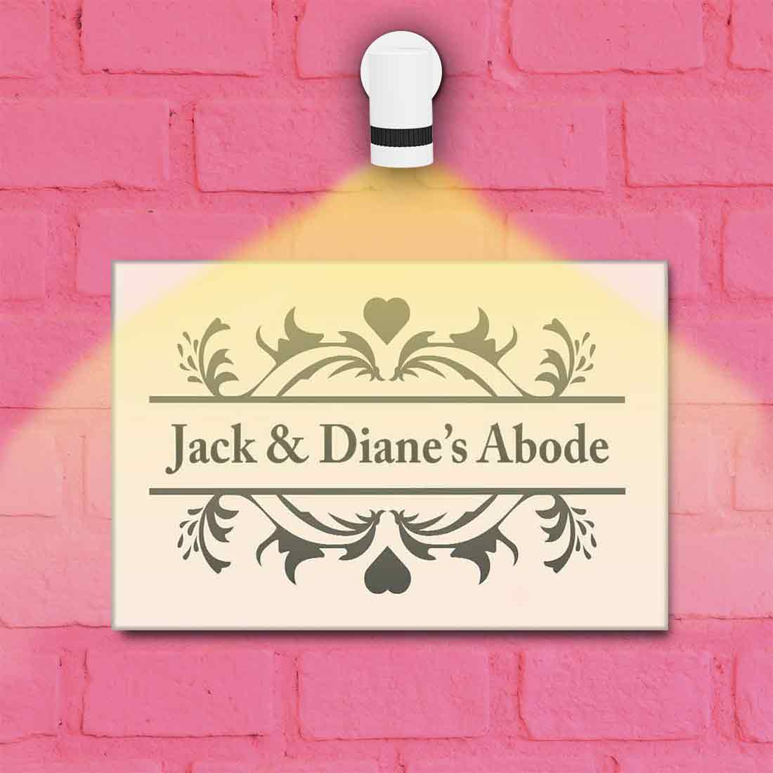 Personalized Nameplate for House -Classic - Image 2
