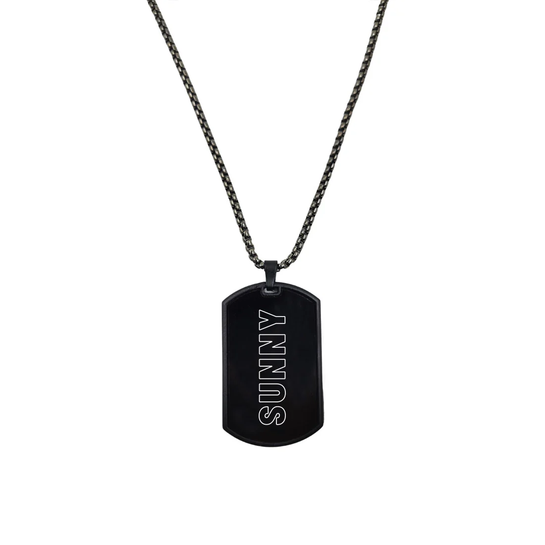 Personalized ID Tags Military Dog Tags With Chain for Men - Image 2