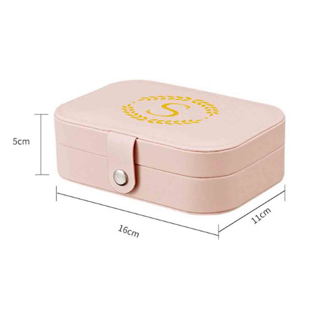 Personalised Jewellery Box Cabinet for Earrings Custom Jewellery Storage Case for Travel - Image 7