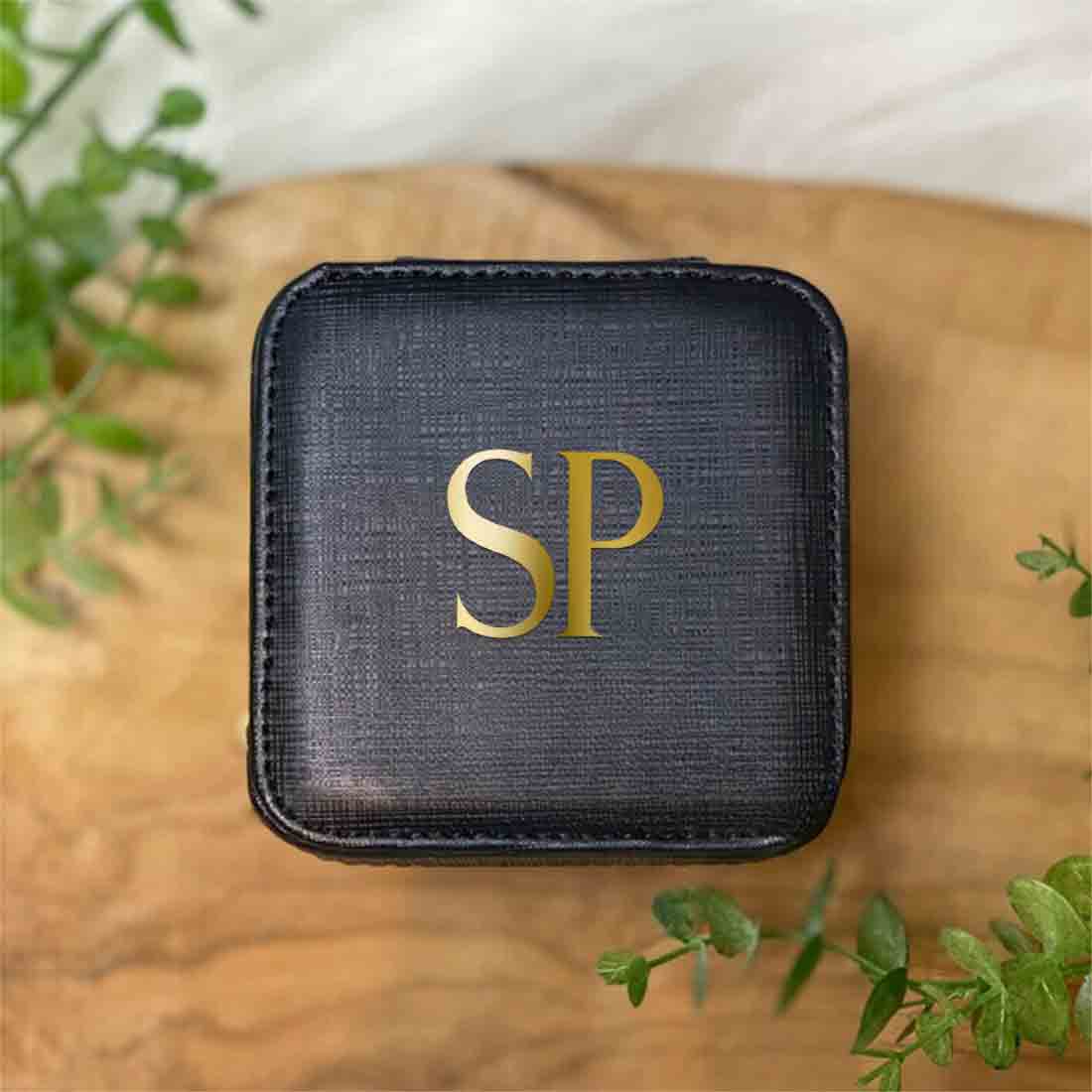 Personalized Girls and Women PU Leather Box Organizer for Jewelry - Image 3