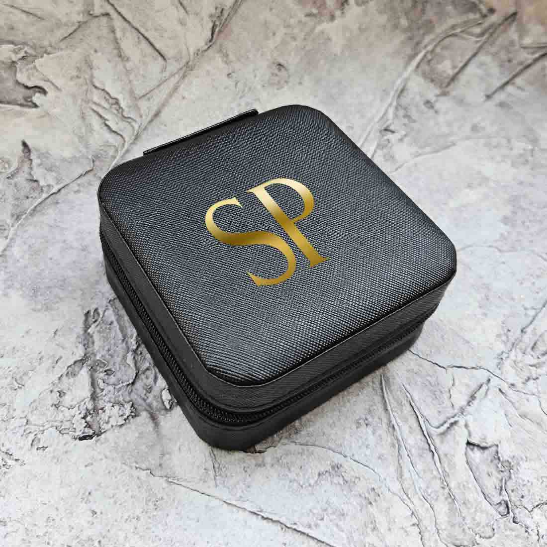 Personalized Girls and Women PU Leather Box Organizer for Jewelry - Image 5