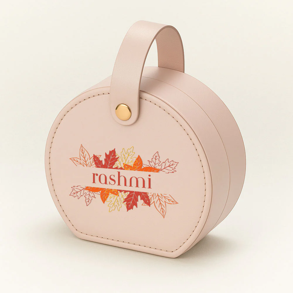 Personalized Jewelry Box for Women, Earring, Ring, Necklace - Cute Jewellery Organizer