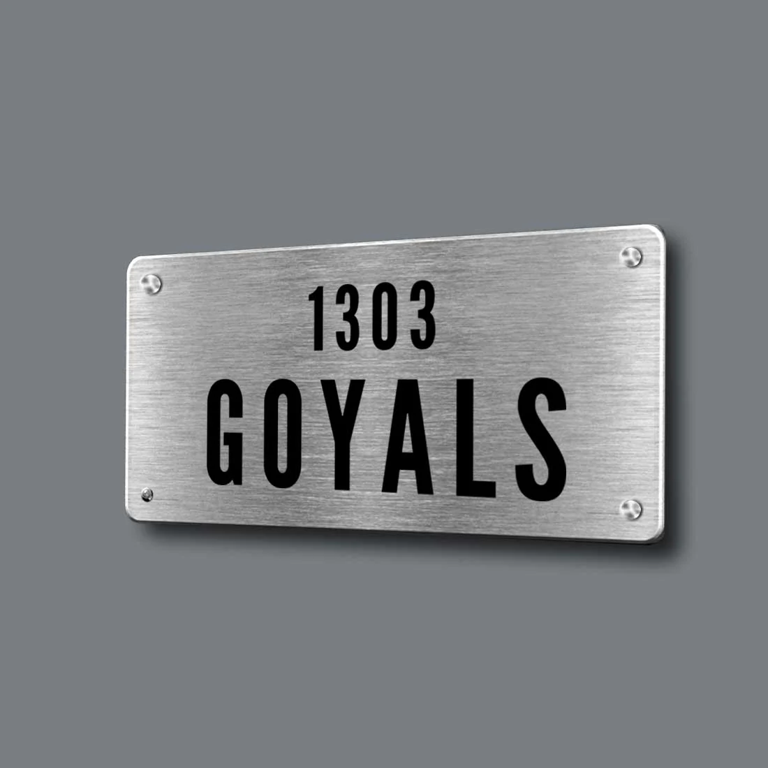 Personalized Metal Name Plate for House Outdoor Name Board - Image 3