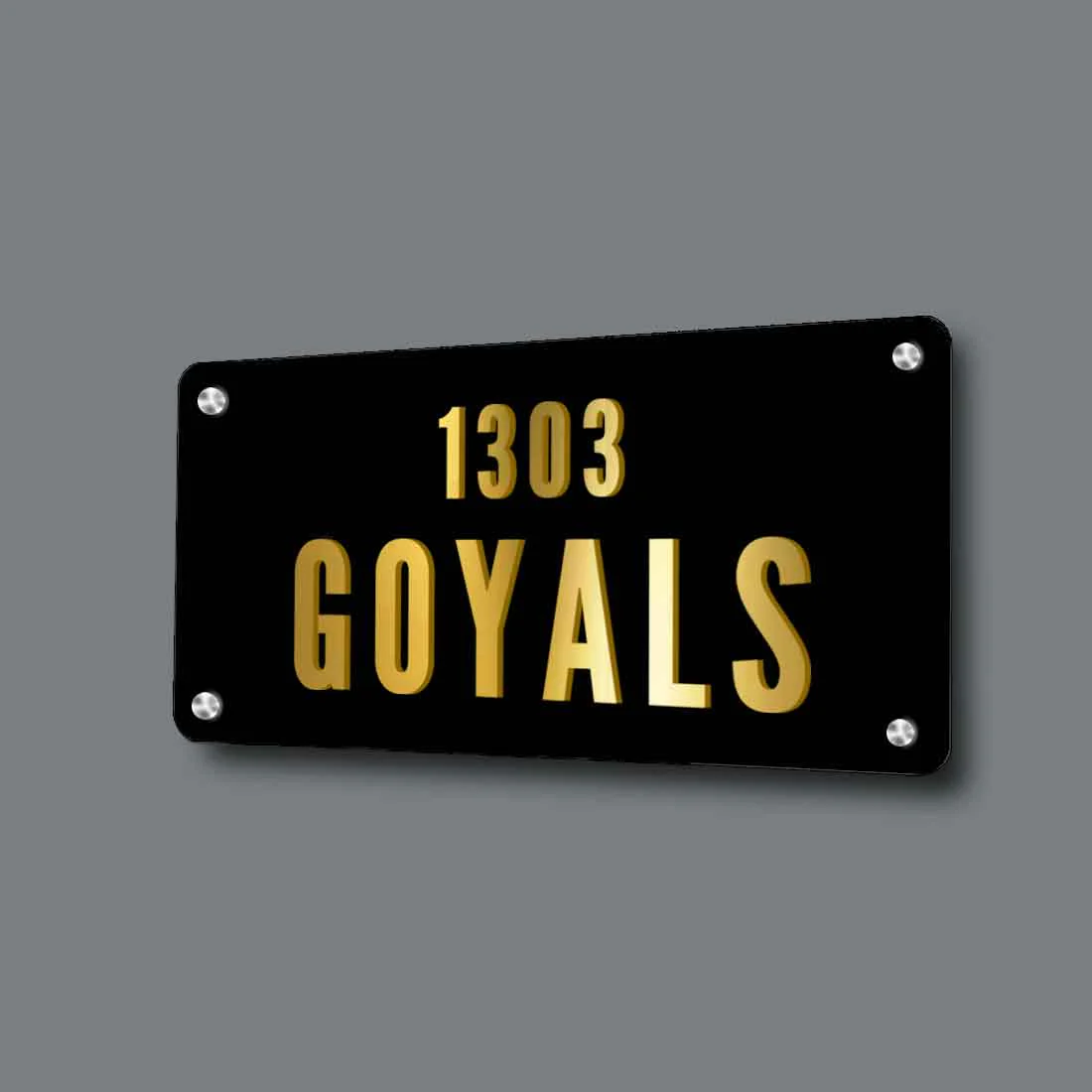 Personalized Metal Name Plate for House Outdoor Name Board - Image 10