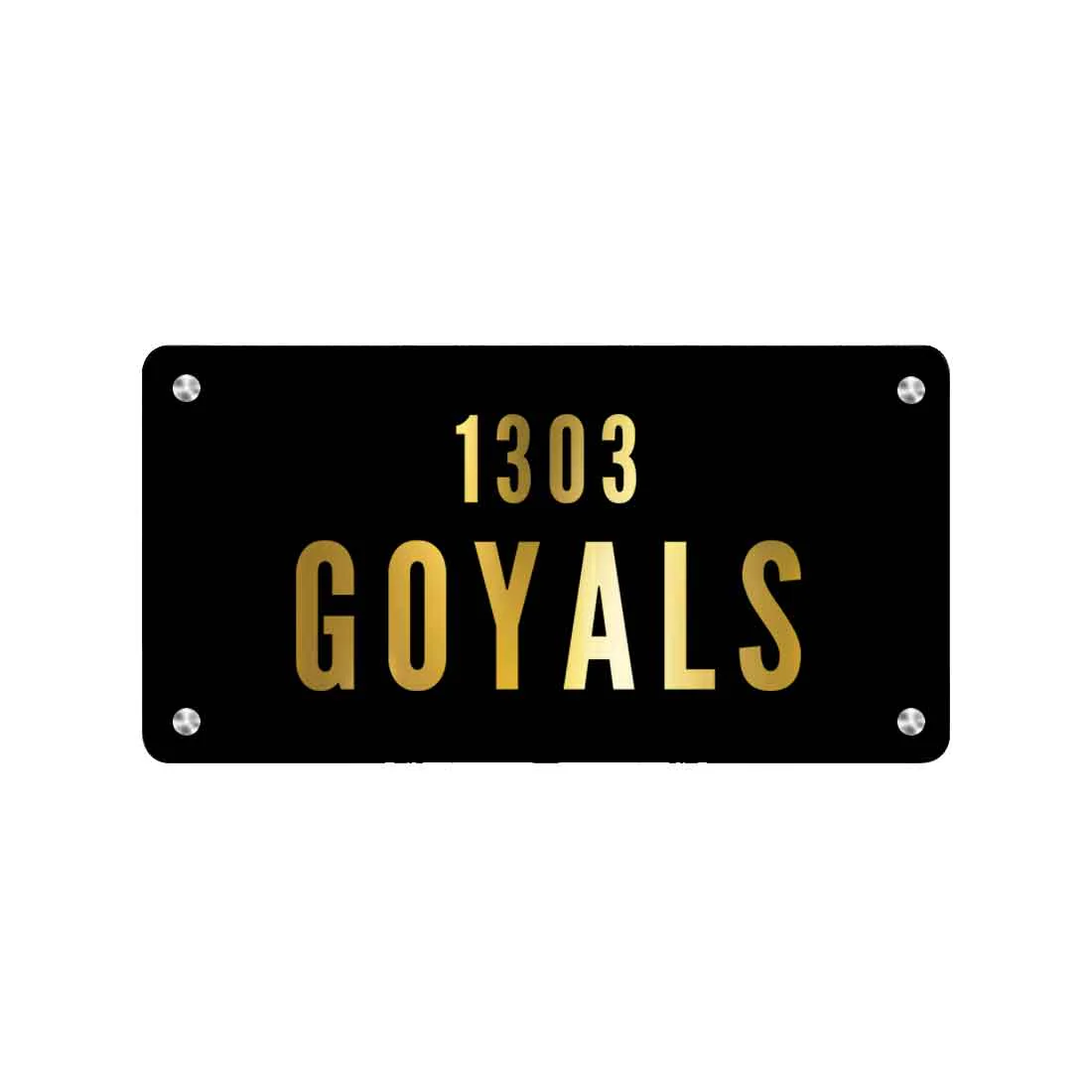 Personalized Metal Name Plate for House Outdoor Name Board - Image 9