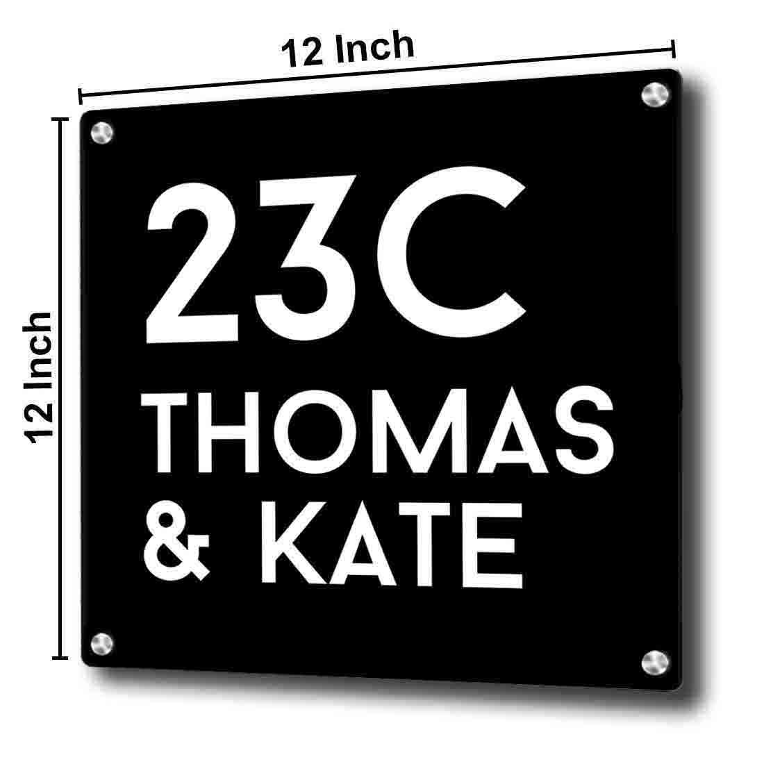 Personalized Metal Name Plate for Office Flat Entrance Outdoor - Image 4