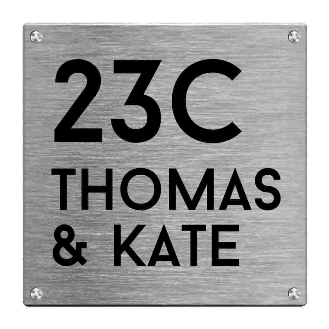 Personalized Metal Name Plate for Office Flat Entrance Outdoor - Image 8