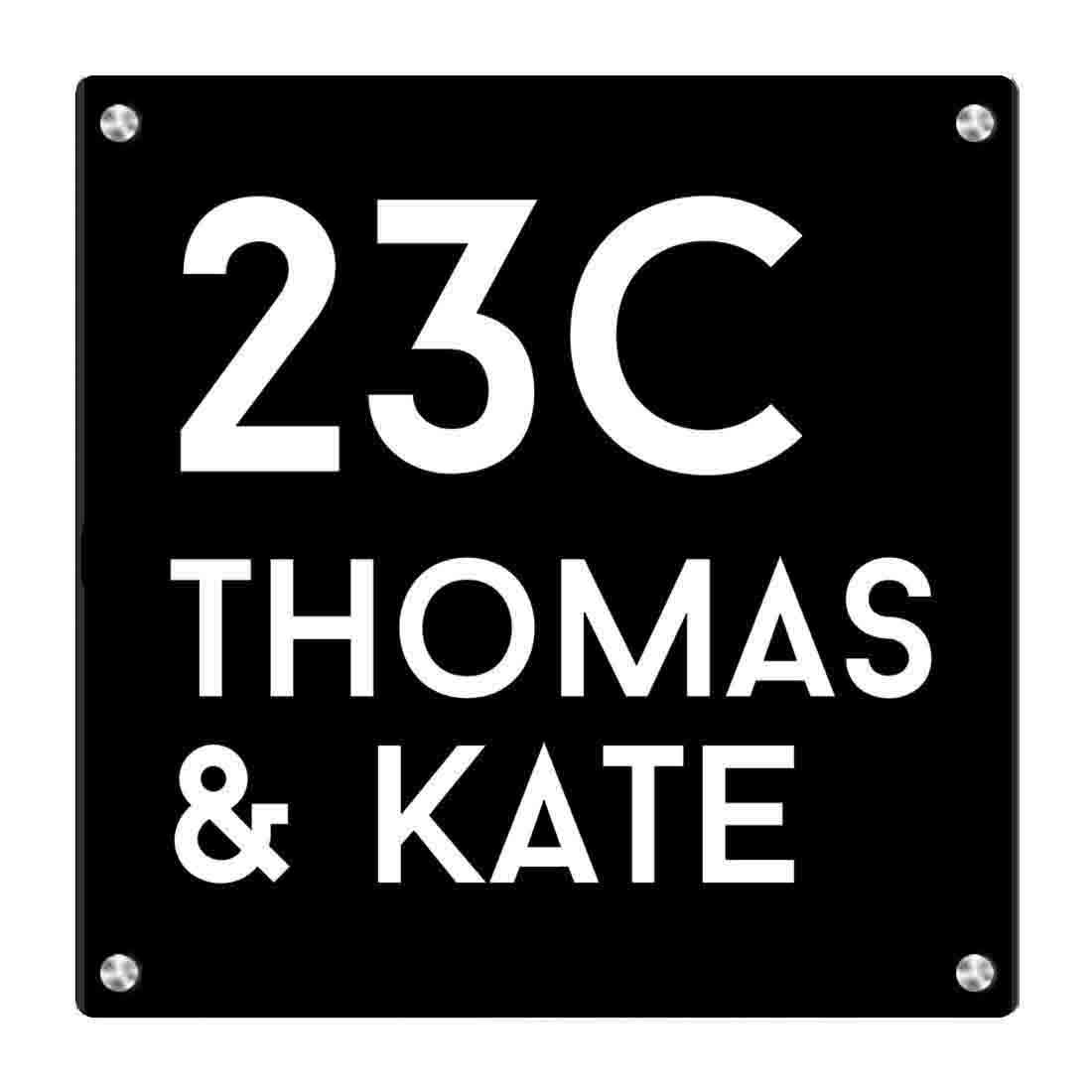 Personalized Metal Name Plate for Office Flat Entrance Outdoor - Image 9