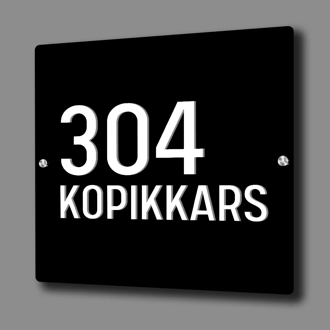 Personalized Metal Office Name Plates Stainless Steel for Outdoor Entrance - Image 14