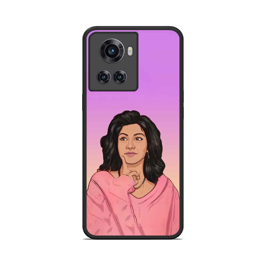 Personalized Mobile Phone Cover One plus 10R Back Cover With Cartoon Filter - Image 2