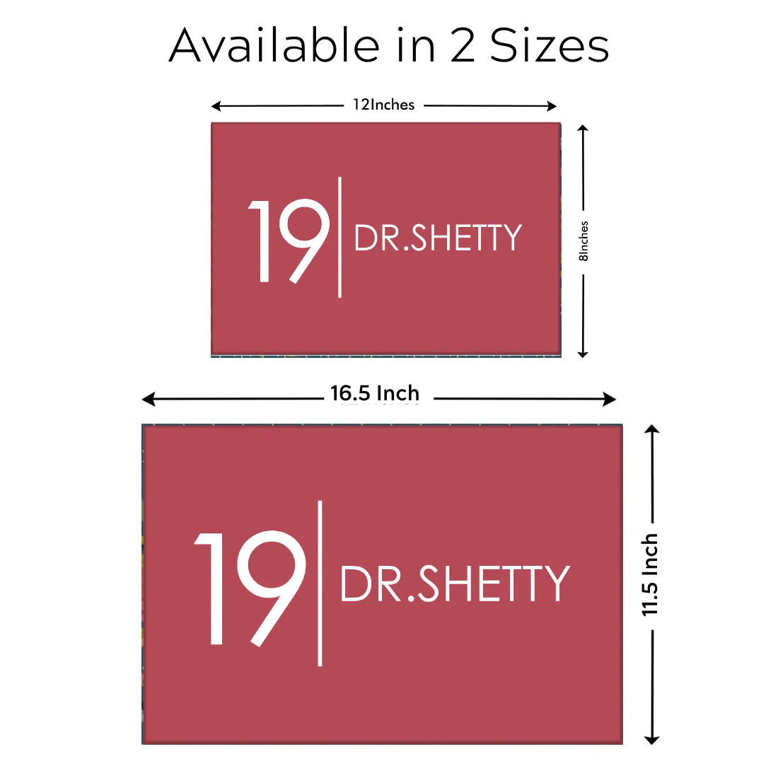 Customized Best Name Plate for House Outdoor - Red Classic - Image 8