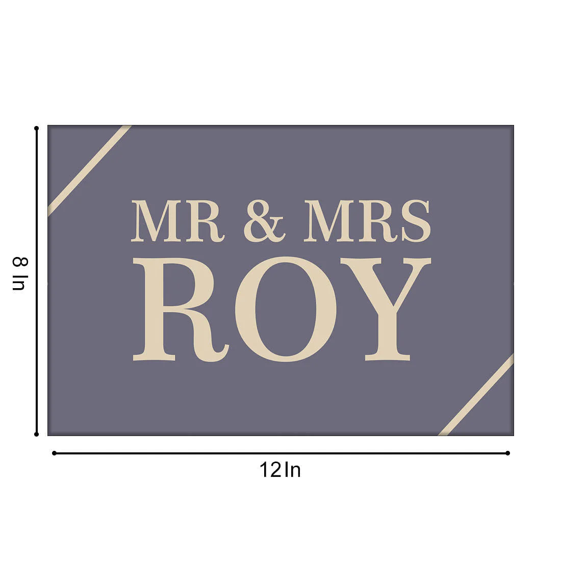 Modern Name Plate Design for Office Entrance Sign - Stylish Nameplate - Image 3
