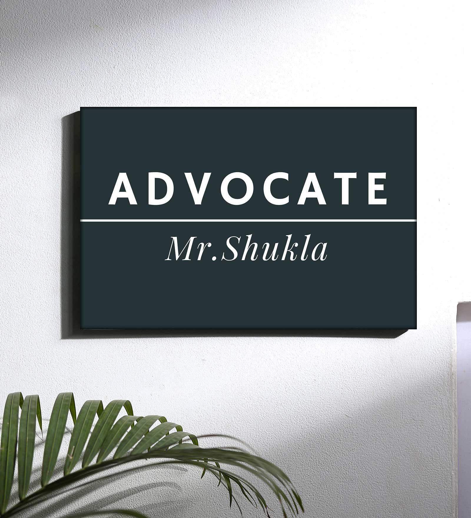 Office Name Plate - Outdoor Indoor Name board for Office Shop Store Professional Sign Board - Image 4