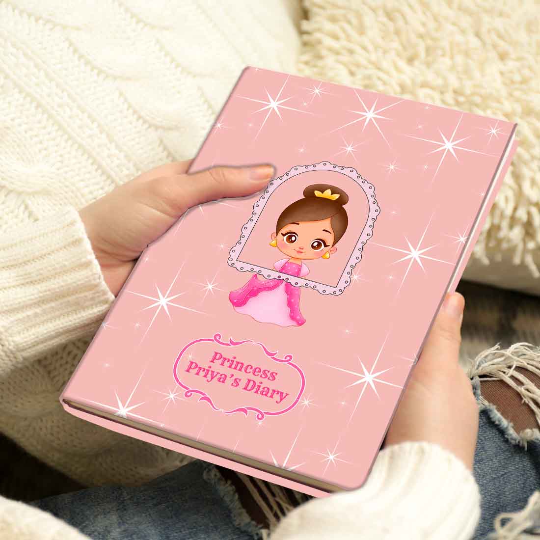 Personalized Name on Diary for Kids - Cute Printed Small Diaries - Image 5