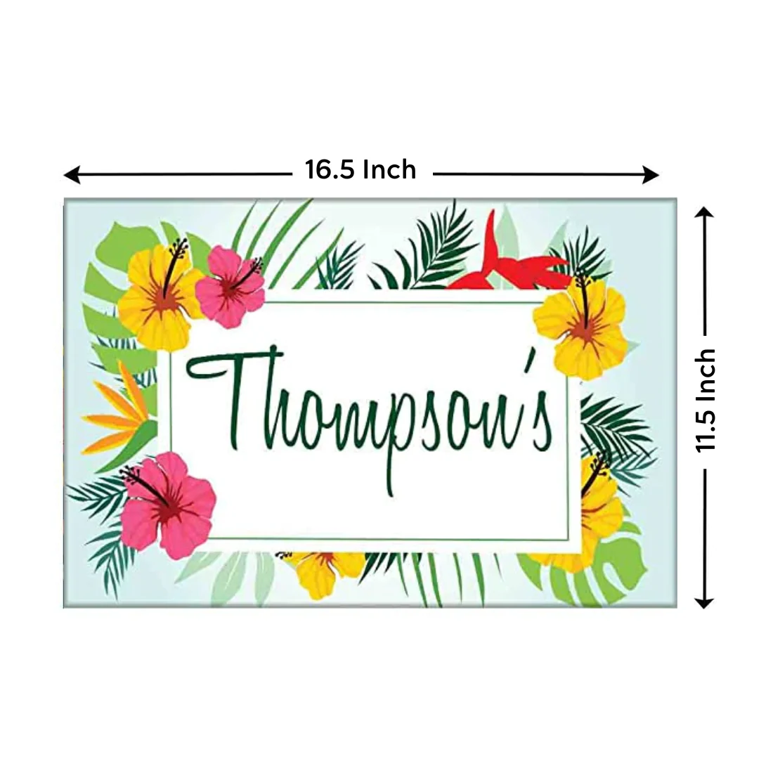 New Personalized Door Name Plate - Shoeflowers - Image 8