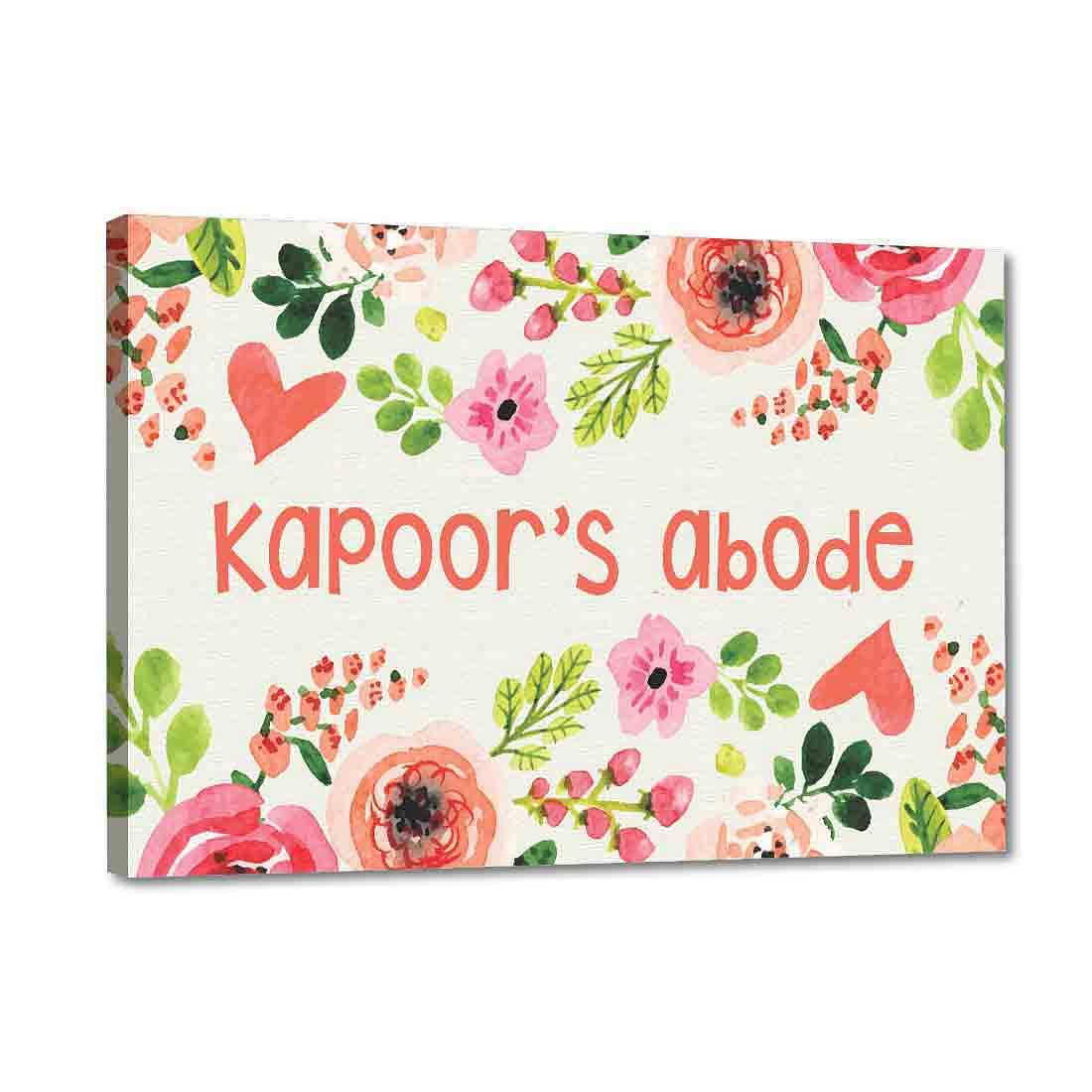 New Custom Door Name Plate - Sweet Garden - Image 3