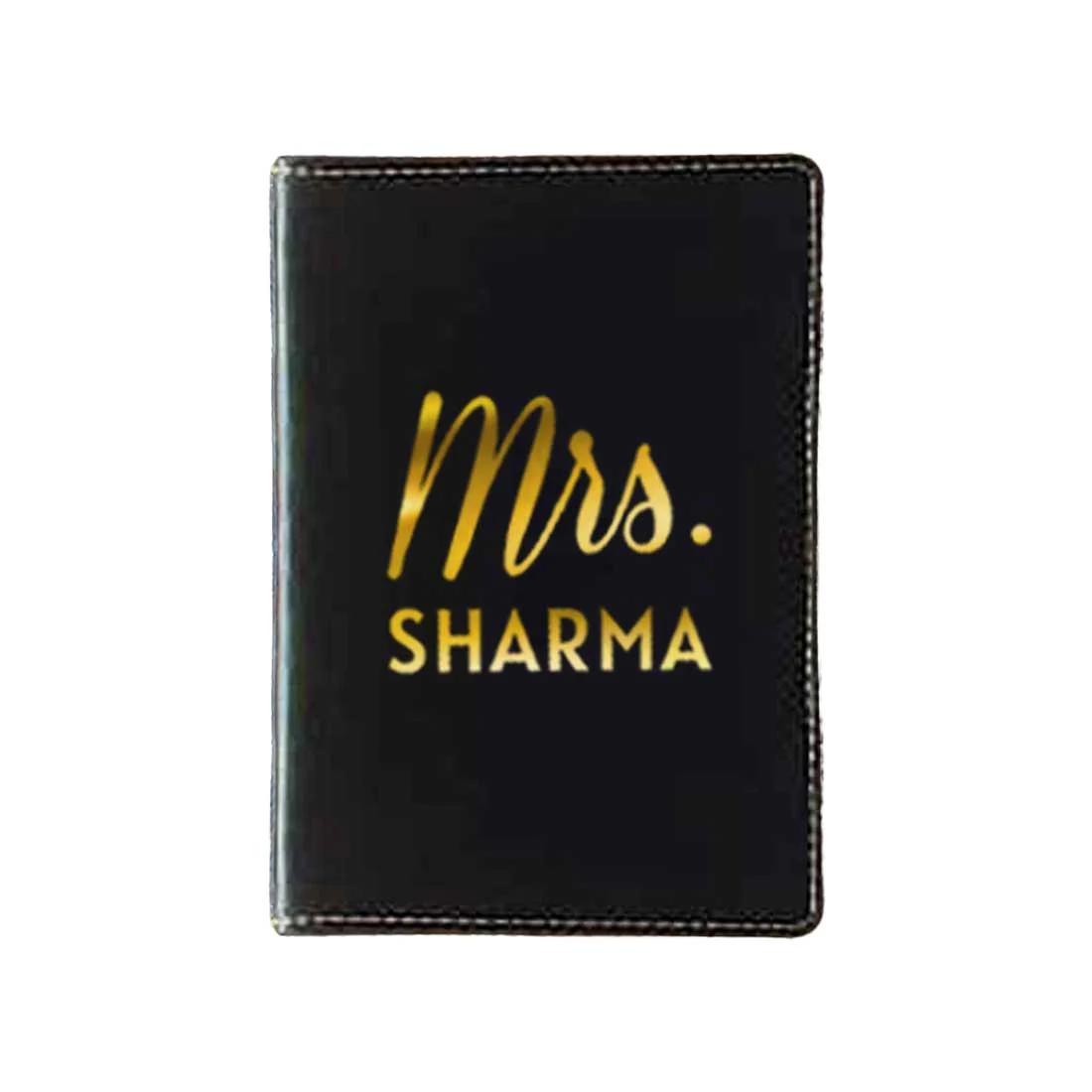 Leather Passport Case Personalized for couples MRS - Anniversary Gift - Image 23