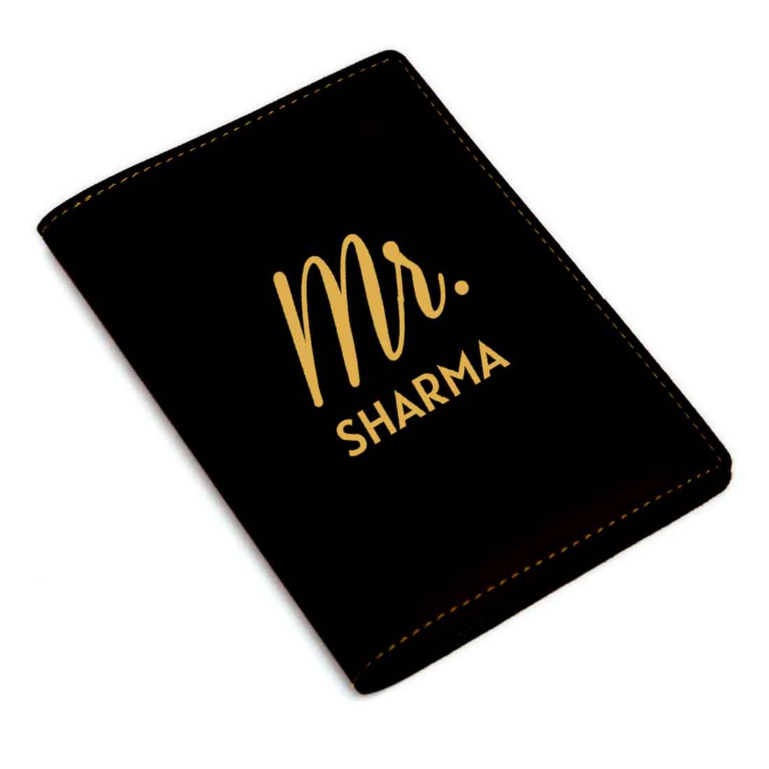 Personalized Passport Holder for Couples MR - Anniversary Gift - Image 4
