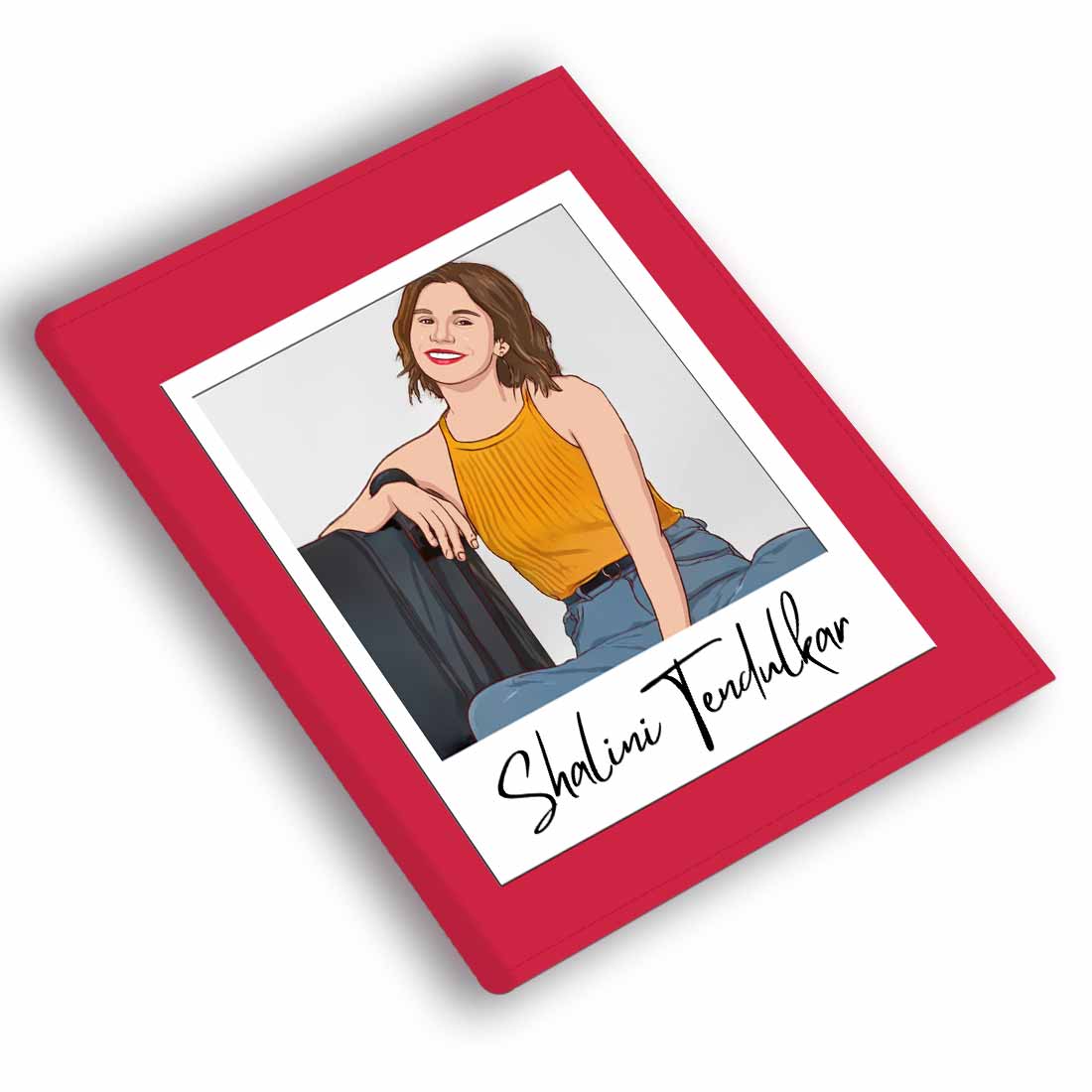 Personalized Passport Holder - Caricature Photo Avatar on Passport Cover - Image 3