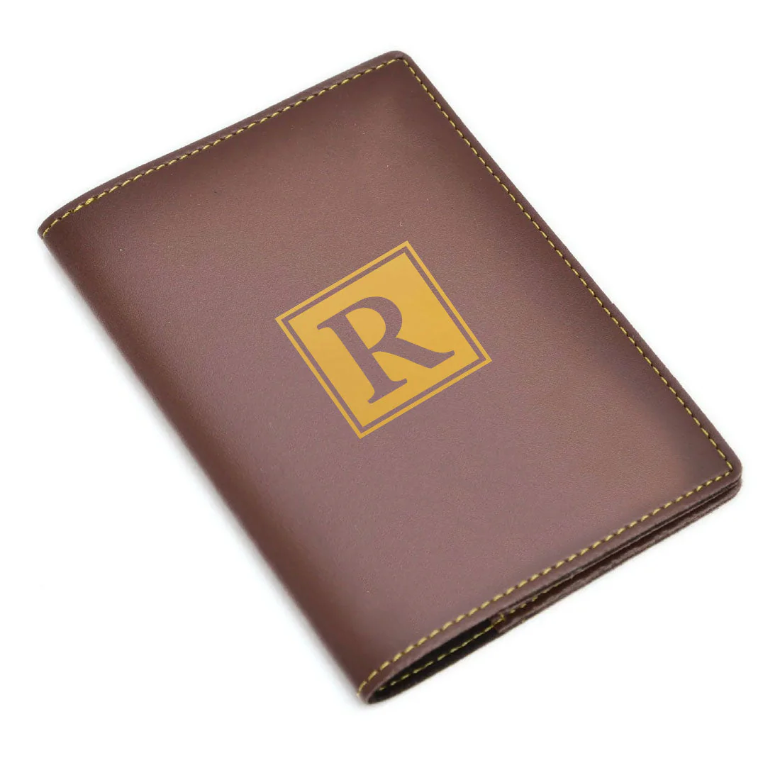 Vegan Leather Personalised Passport Cover for Men & Women - Monogram - Image 25