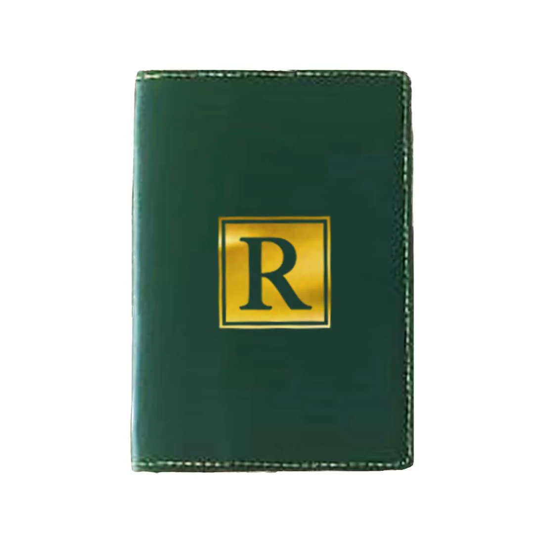 Vegan Leather Personalised Passport Cover for Men & Women - Monogram - Image 8
