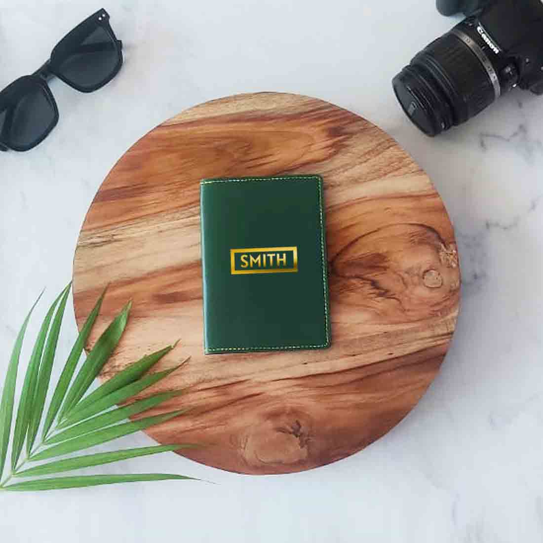 Personalized PU Leather Passport Holder With Name - Add Name - Image 27