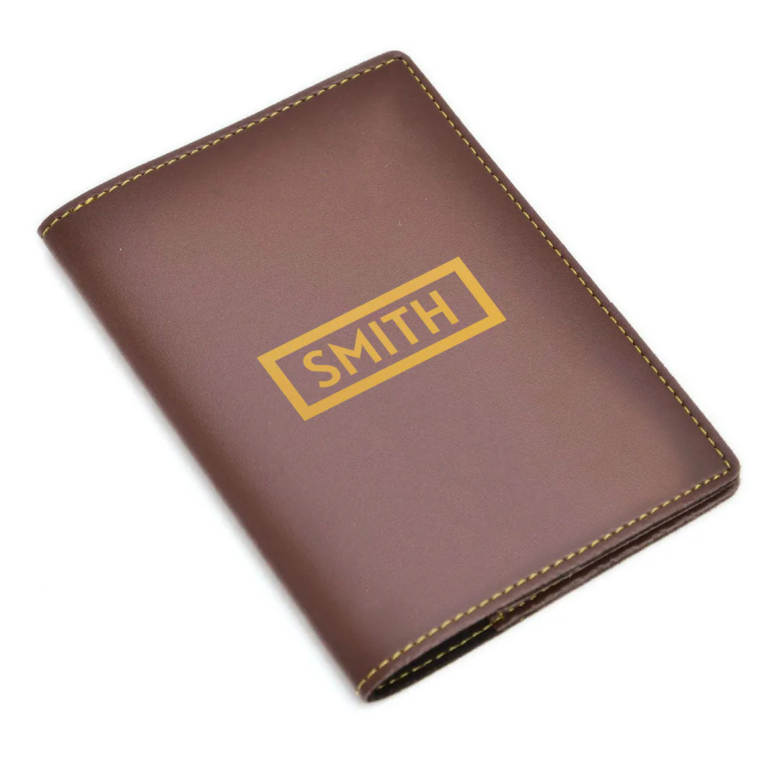 Personalized PU Leather Passport Holder With Name - Add Name - Image 7