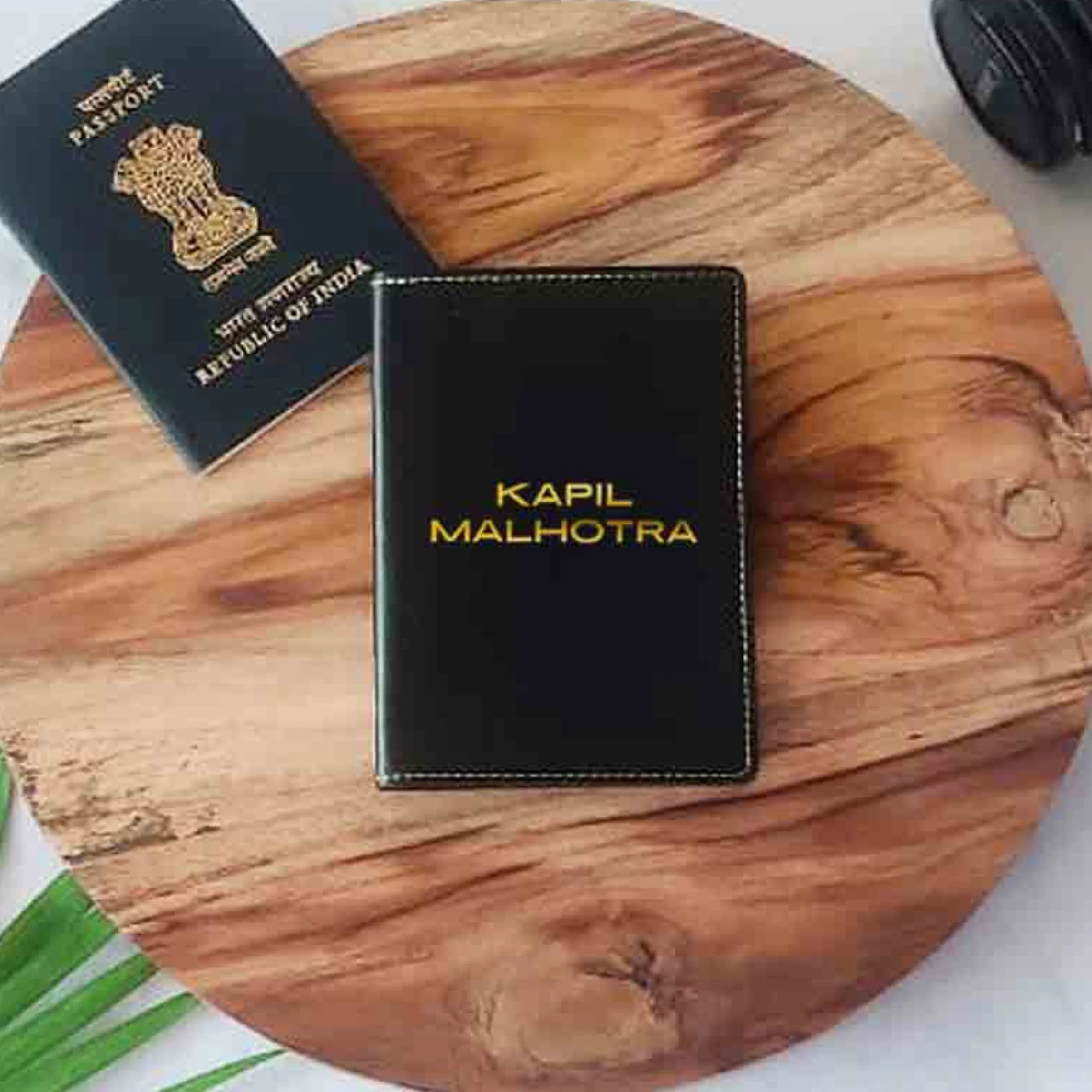 Leather Customised Passport Case Holder - Add name - Image 20