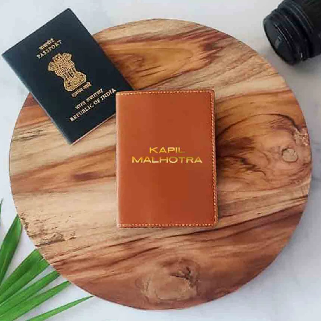 Leather Customised Passport Case Holder - Add name - Image 23