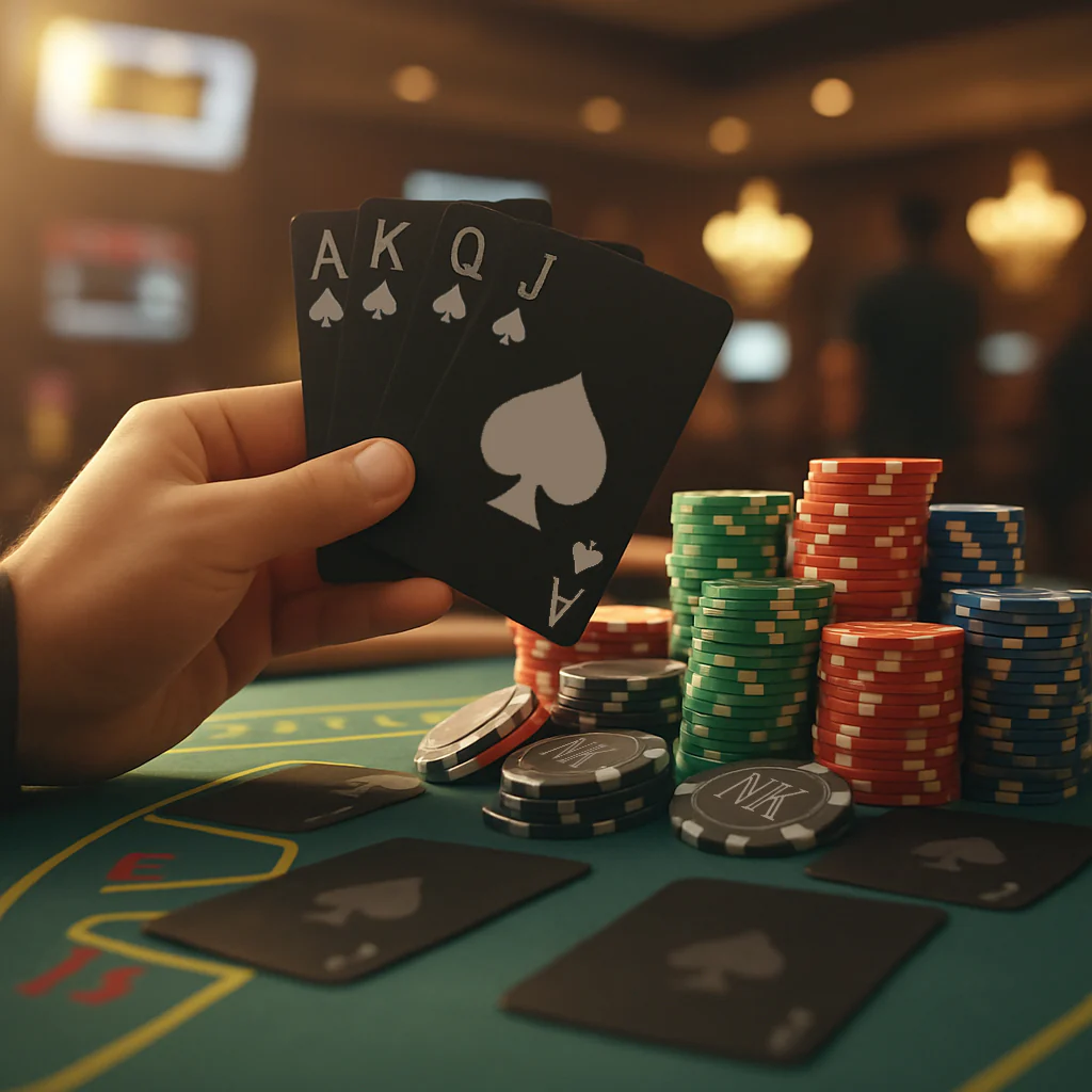 Personalized Playing Cards and Poker Playing 2 Unit Deck of Non-Tearable Playing Cards and 100/200/300 Chips in 5 Color - Image 2