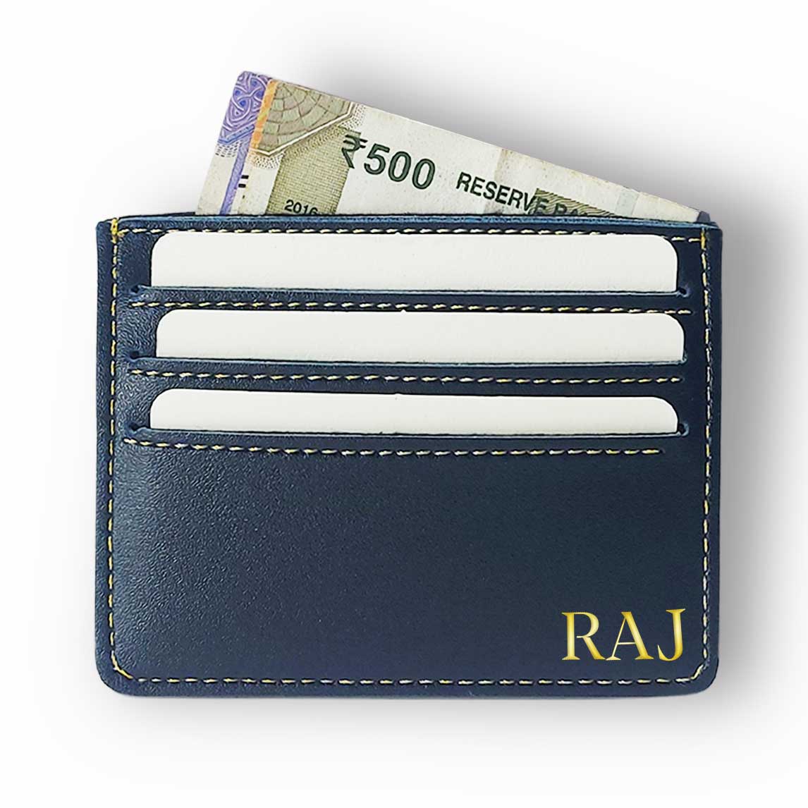 Personalized Pocket Business Card Holder With Add Name