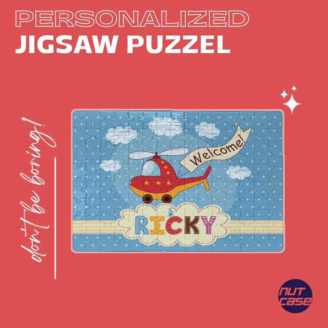 Custom Jigsaw Puzzle for Kids - Helicopter - Image 4