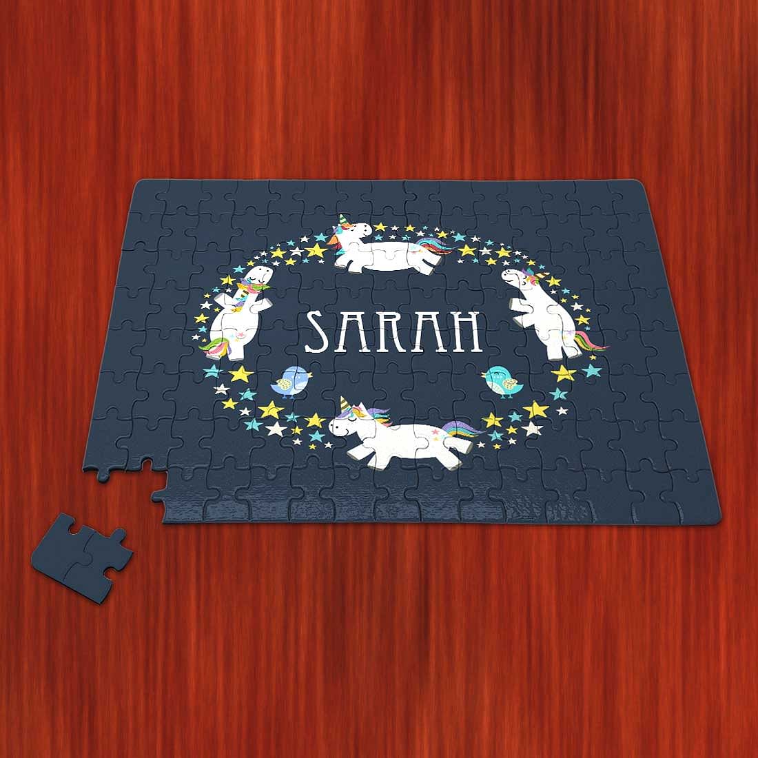 Best Custom Jigsaw Puzzles - White Unicorn - Image 3