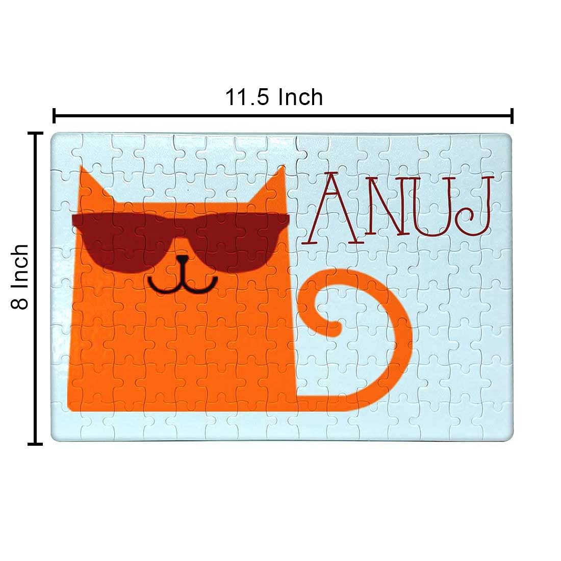 Personalised Picture Puzzle - Cool Cat - Image 2