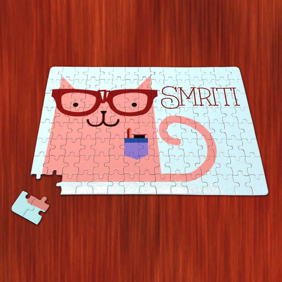Personalised Childrens Jigsaw - Kitty - Image 3