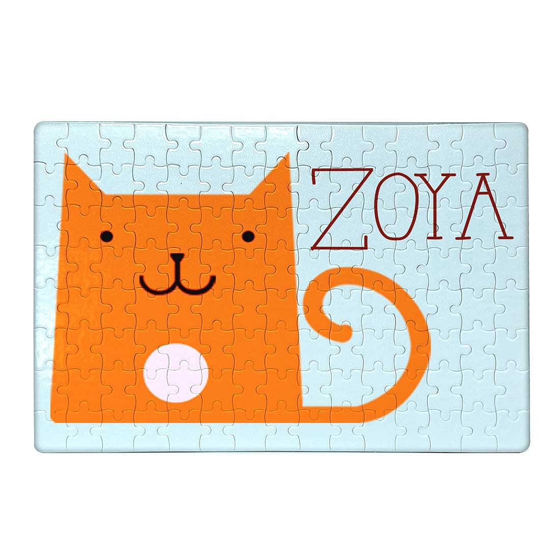 Personalized Children'S Puzzles - Cat with Patch