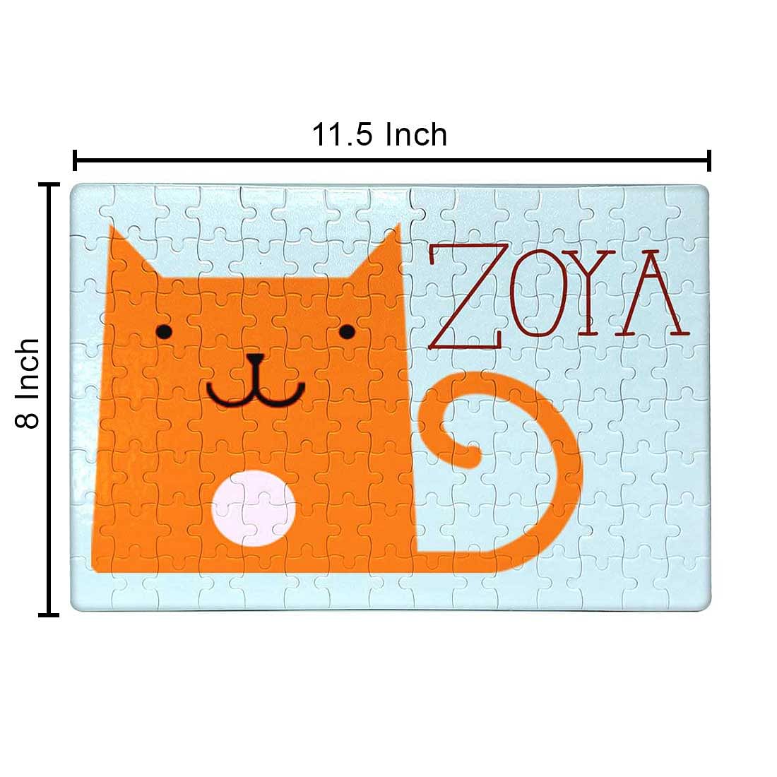 Personalized Children'S Puzzles - Cat with Patch - Image 2