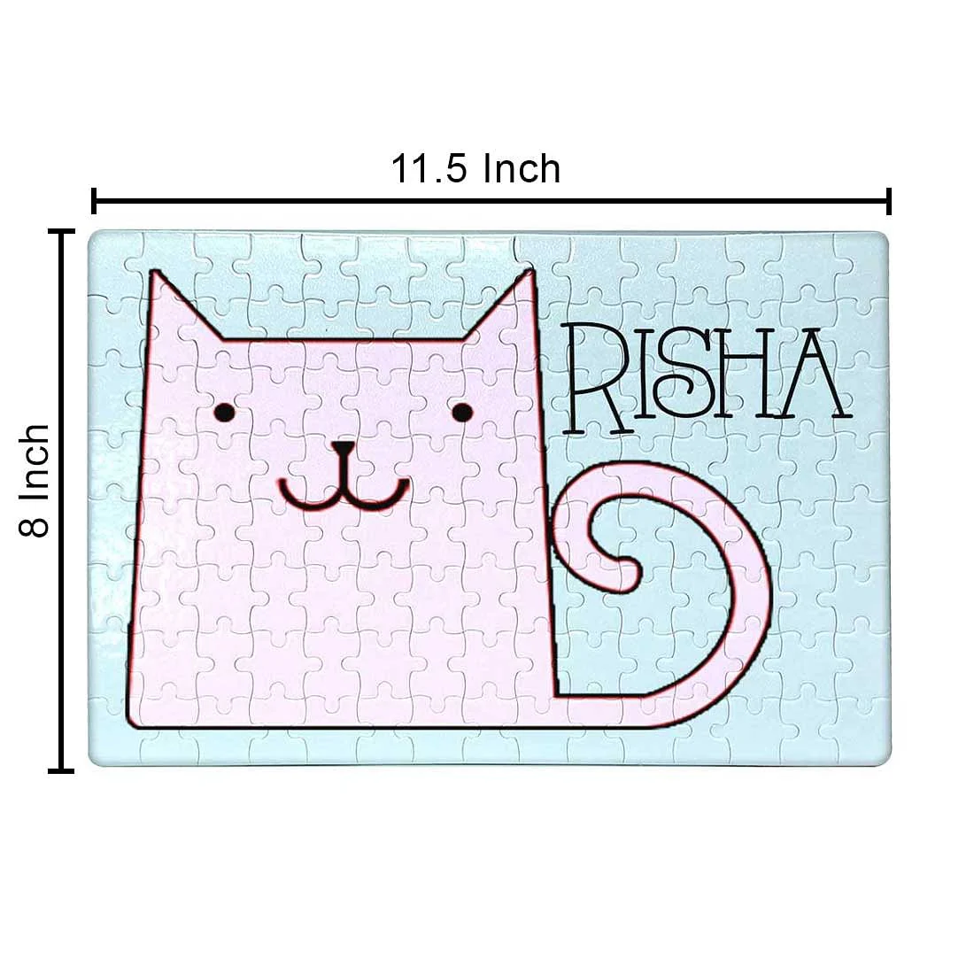 Custom Made Puzzles From Pictures - Pink Kitty - Image 2