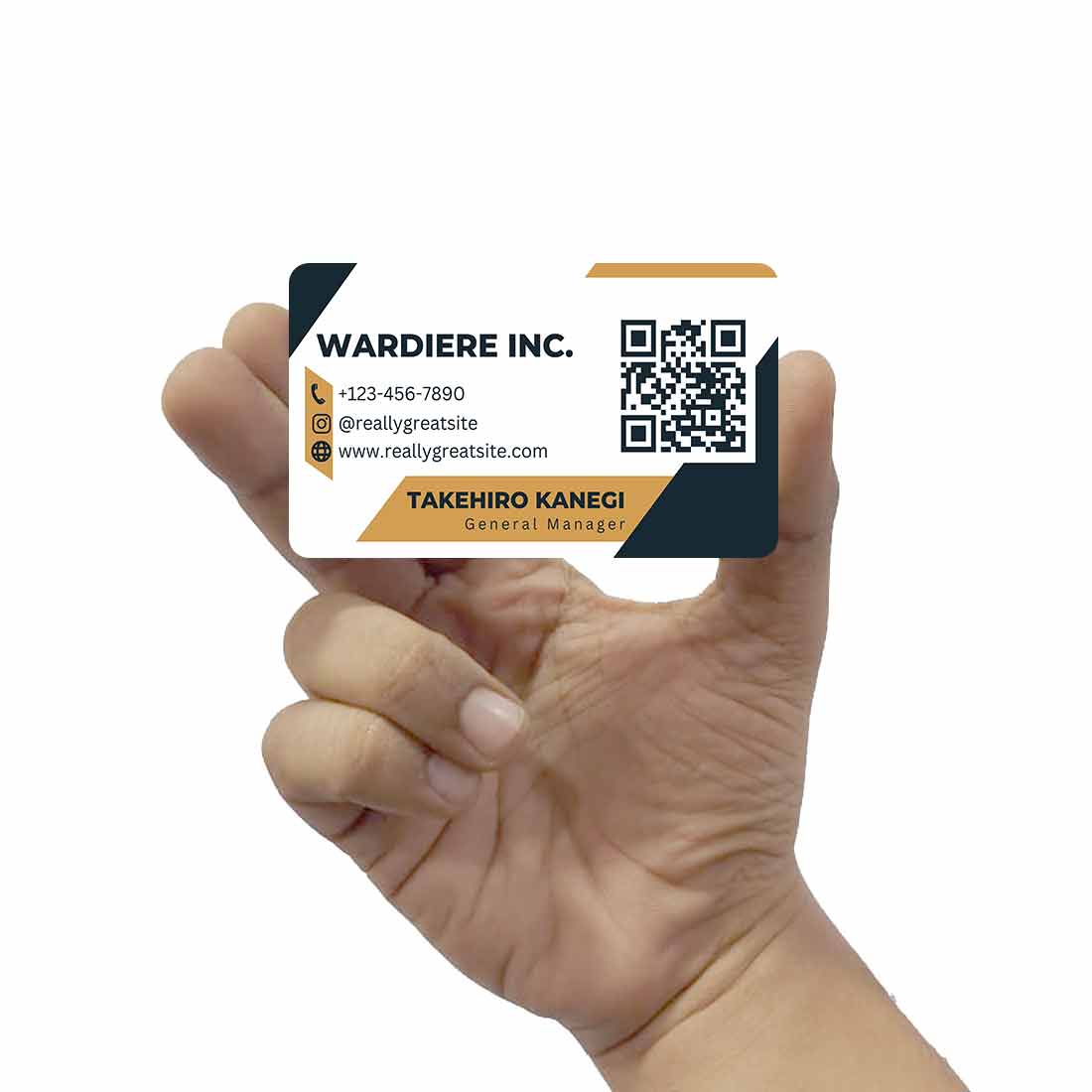 Personalized QR Code Card Design Digital Contactless Smart Business Card - Image 2