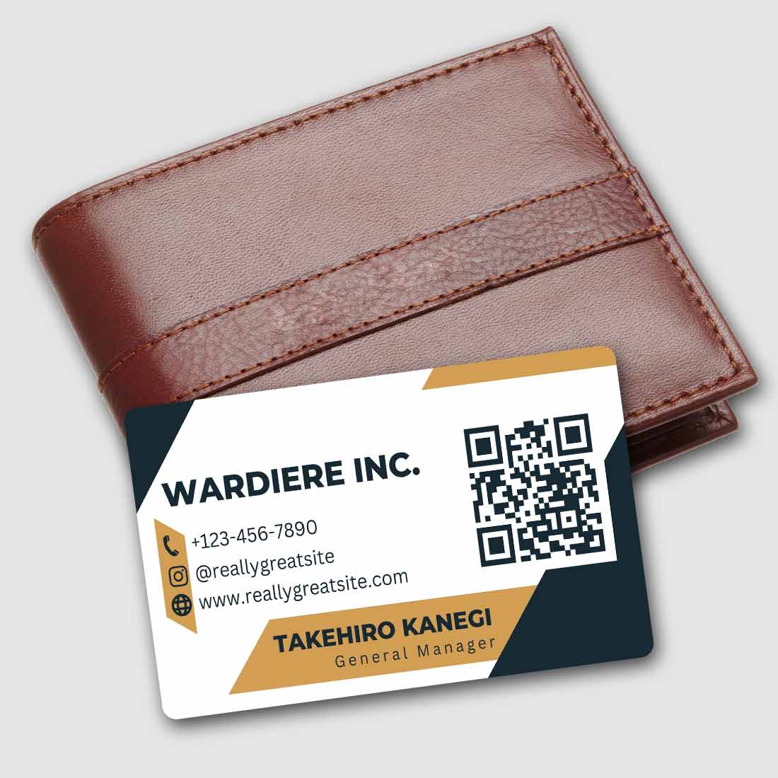 Personalized QR Code Card Design Digital Contactless Smart Business Card - Image 3