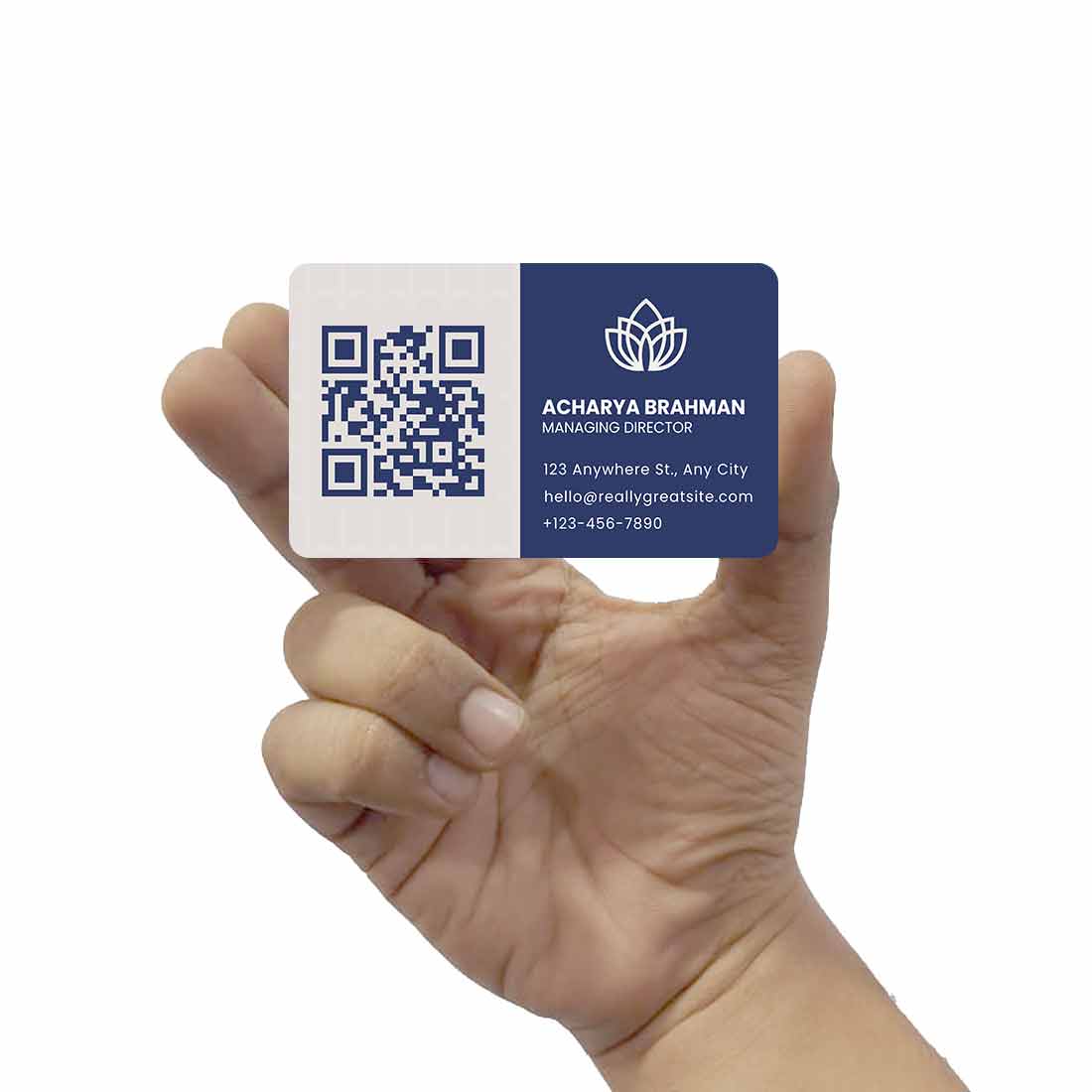 Personalized QR Code Wallet Card with NFC - Scan or Tap the Card & Share Your Contact - Image 3