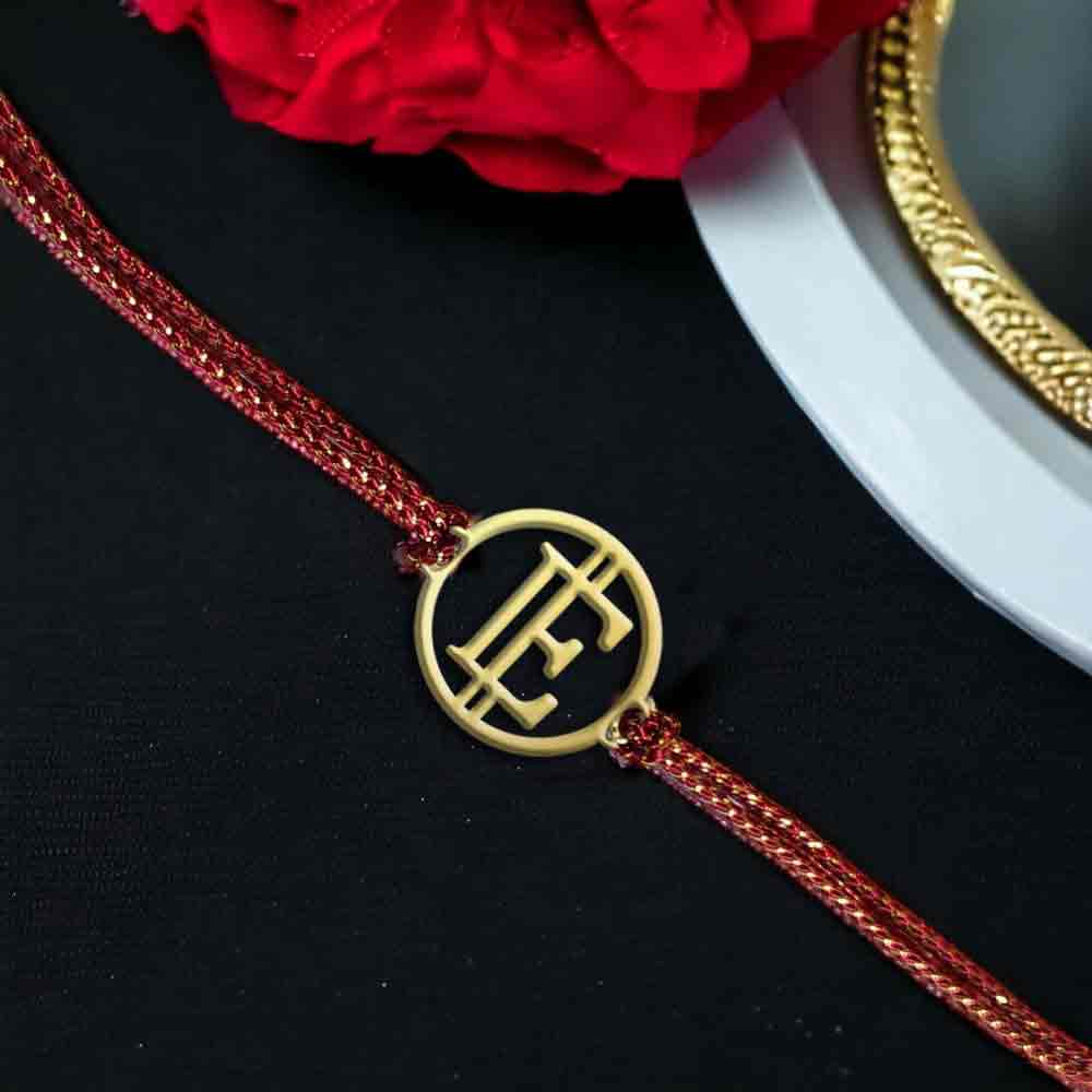 Personalized Rakhi for Brothers Monogram Rakhis for Raksha Bandhan - Image 5