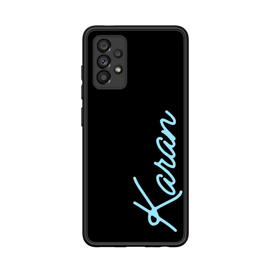 Personalized Samsung A53 Phone Cases With Name Designer Mobile Covers - Neon - Image 2